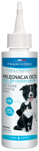 Francodex płyn do czyszczenia oczu dla dorosłych psów i kotów (125ml)