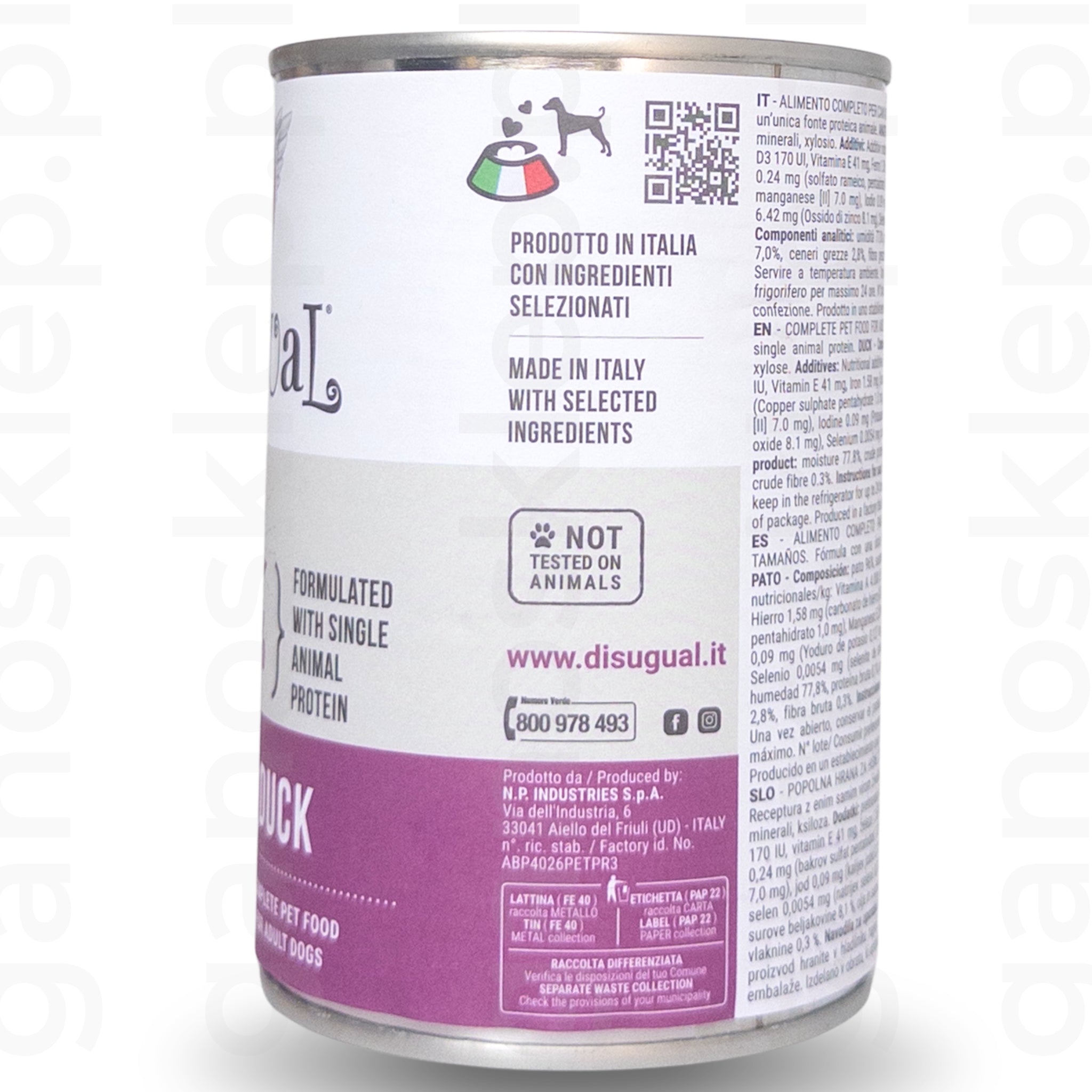 DISUGUAL Monoprotein – Kaczka (150g, 400g)