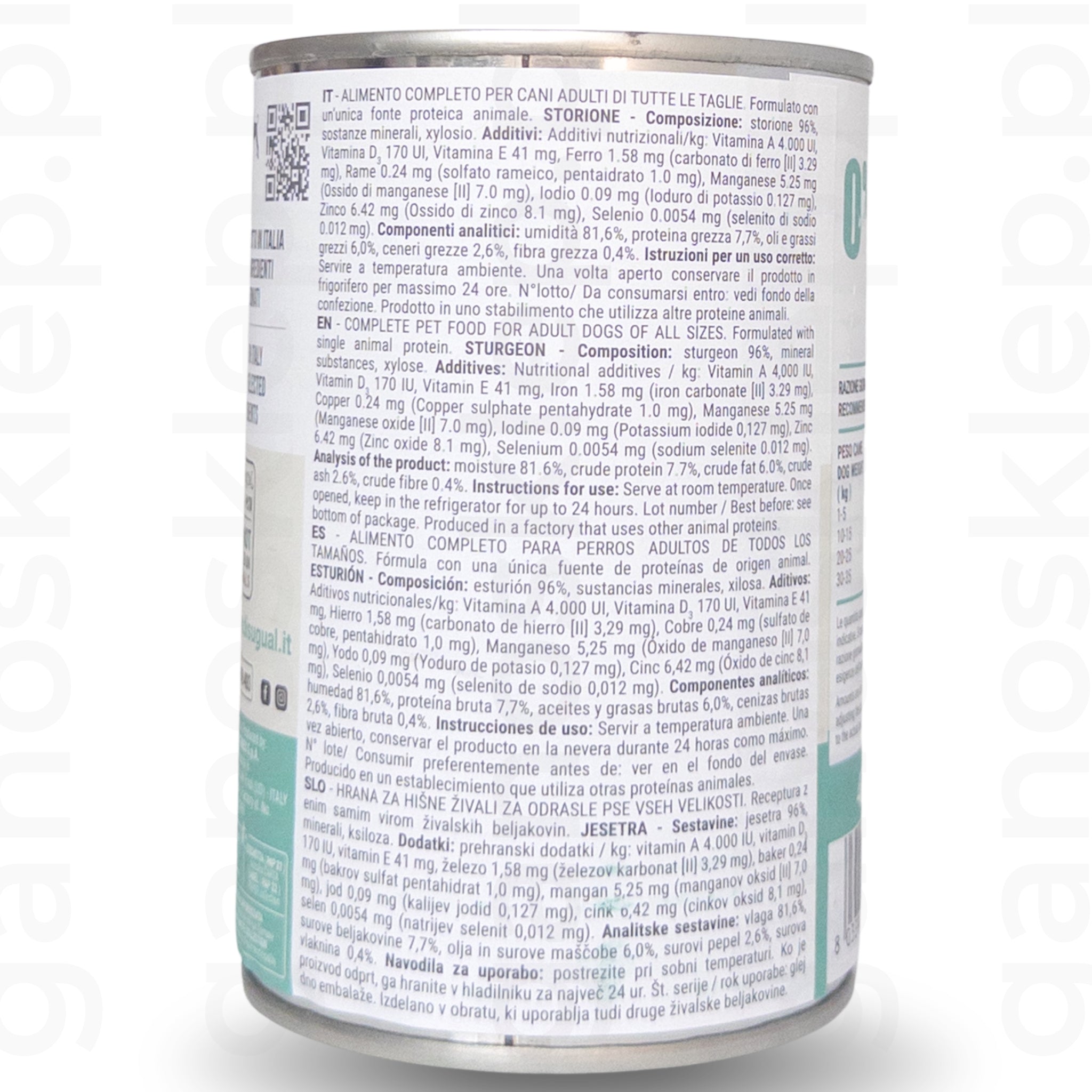 DISUGUAL Monoprotein – Jesiotr (400g)