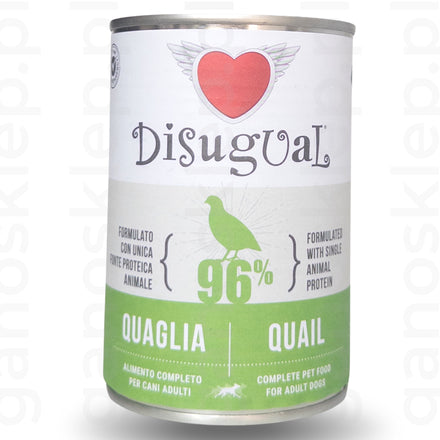 DISUGUAL Monoprotein – Przepiórka (150g, 400g)