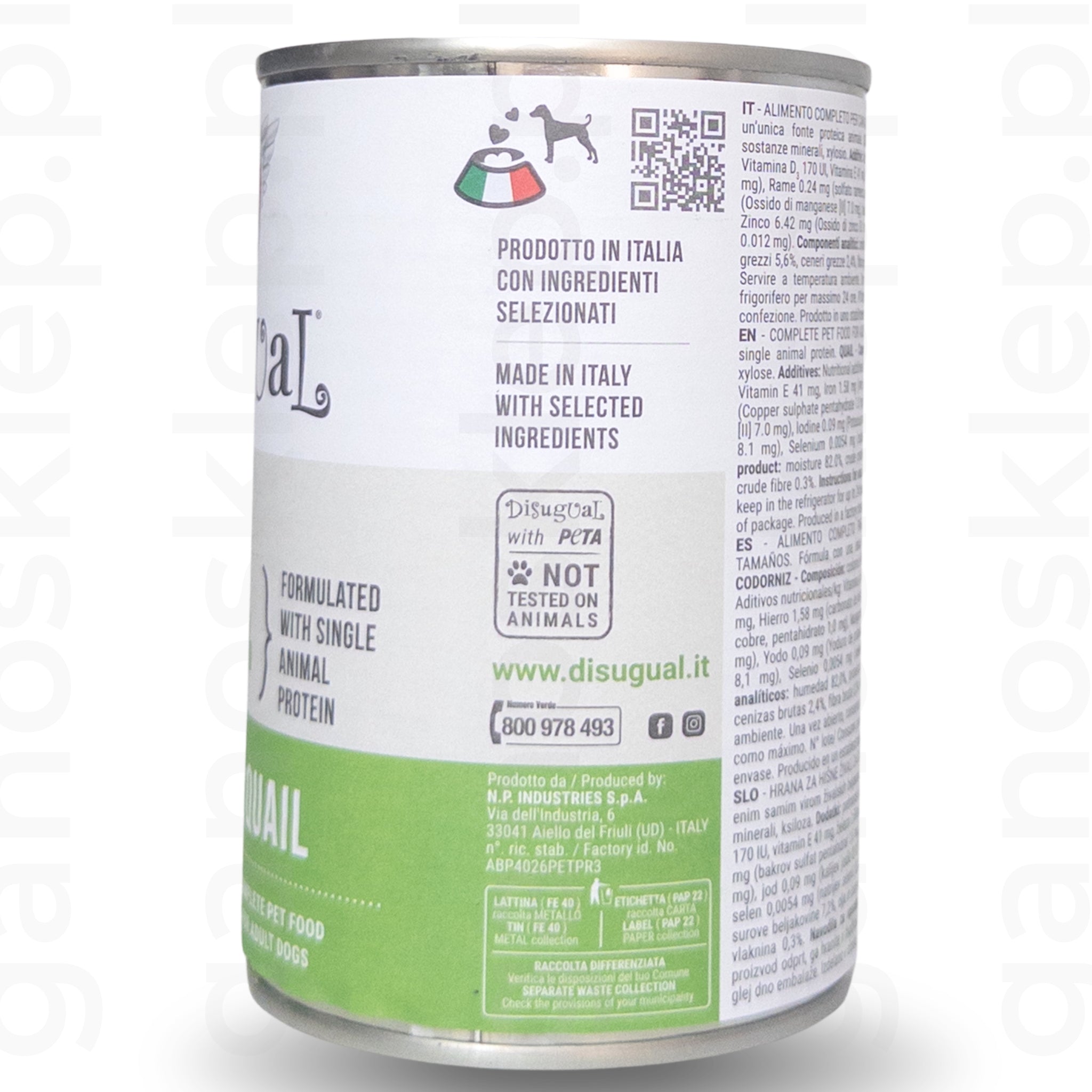 DISUGUAL Monoprotein – Przepiórka (150g, 400g)