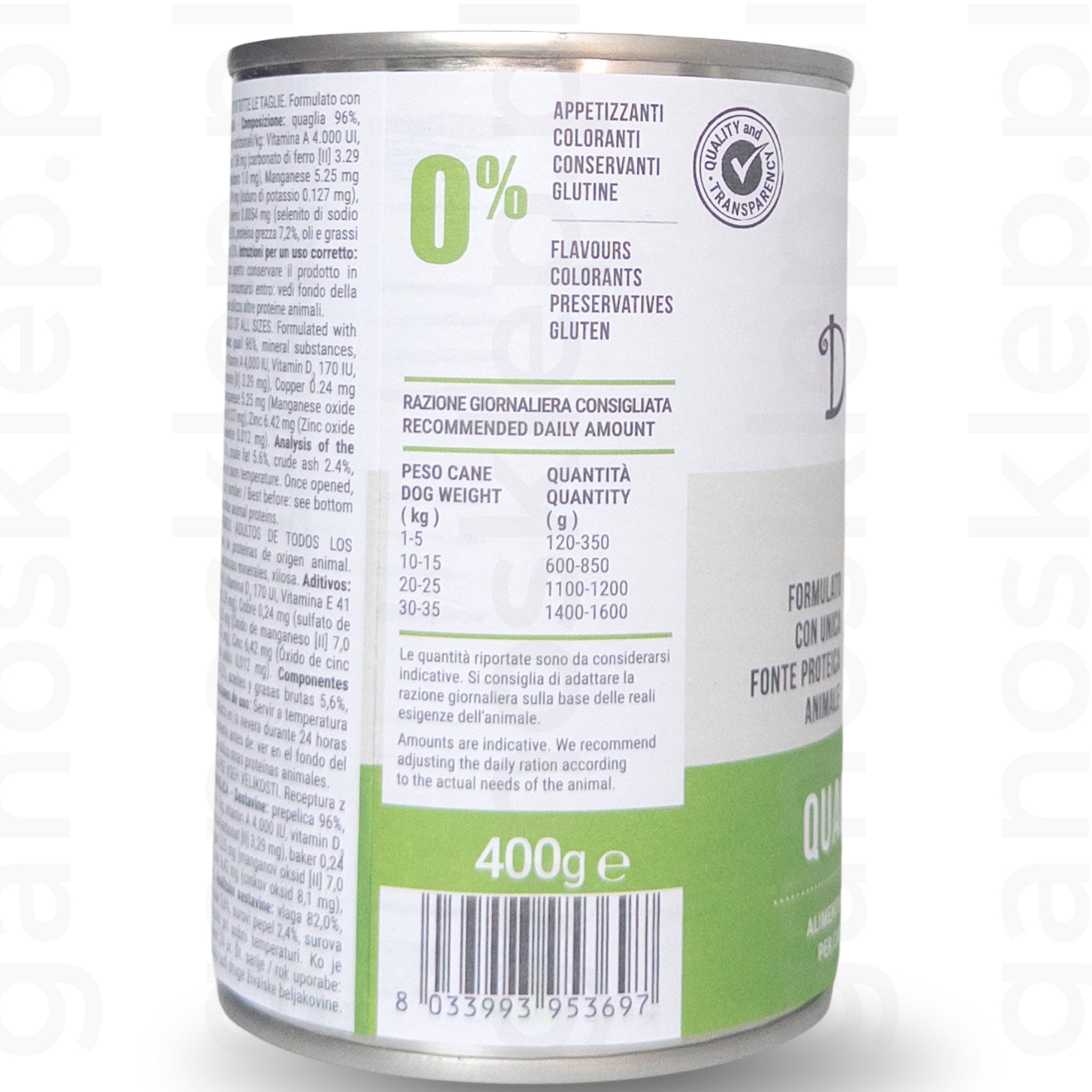 DISUGUAL Monoprotein – Przepiórka (150g, 400g)
