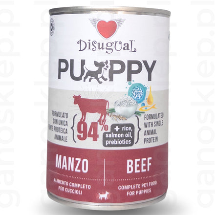 Dla szczeniąt DISUGUAL Puppy – Wołowina (150g, 400g)