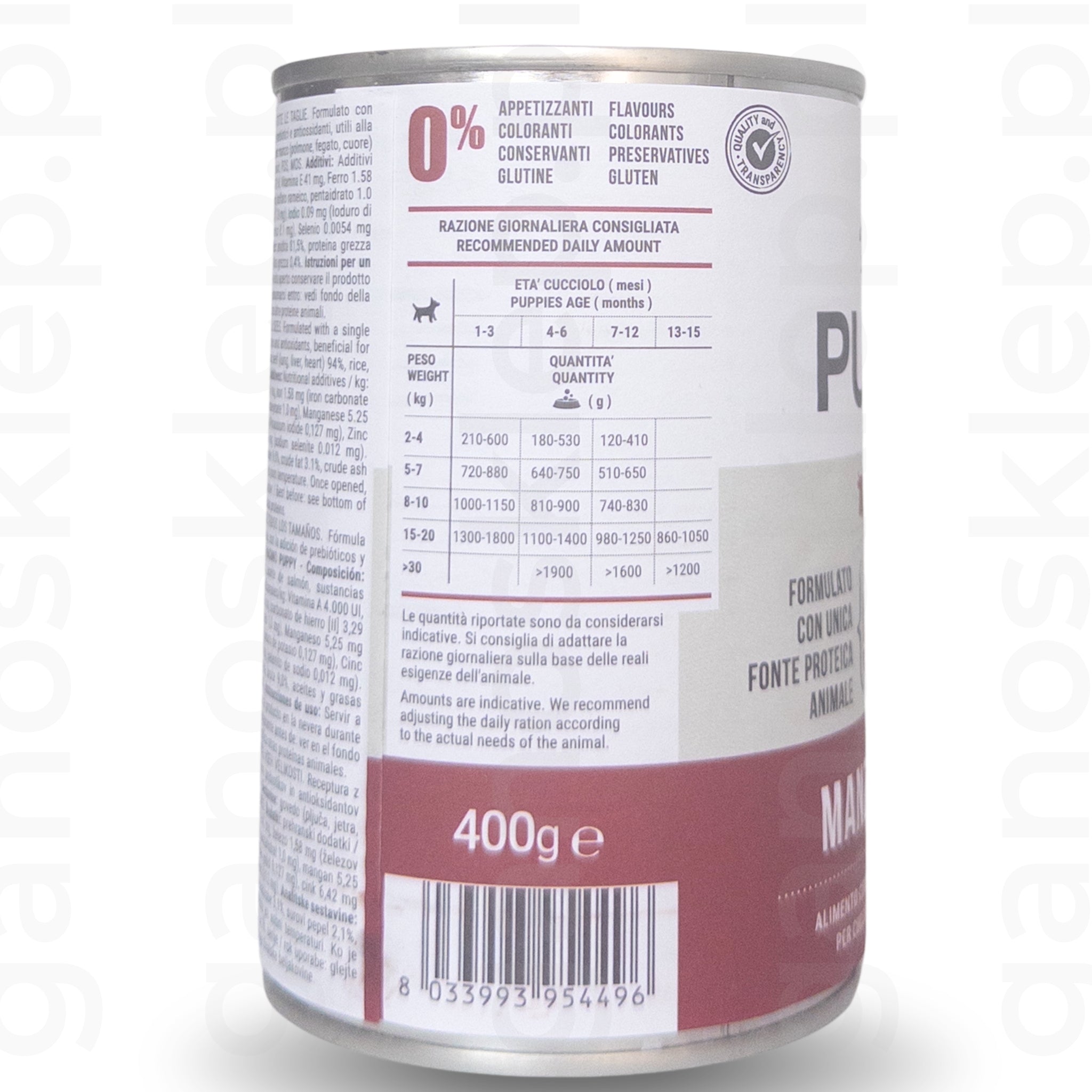 Dla szczeniąt DISUGUAL Puppy – Wołowina (150g, 400g)