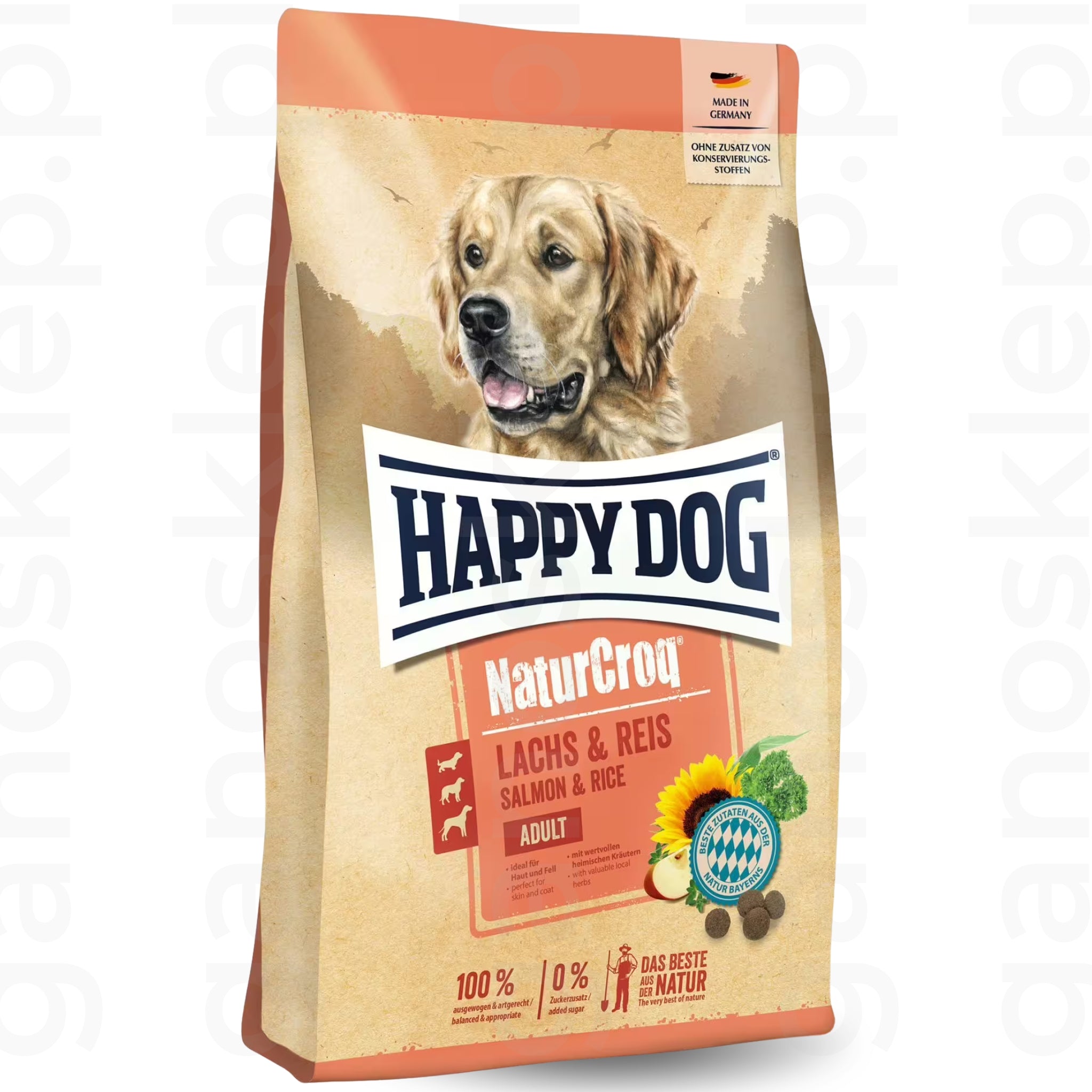 HAPPY DOG NaturCroq Łosoś z Ryżem (11kg)