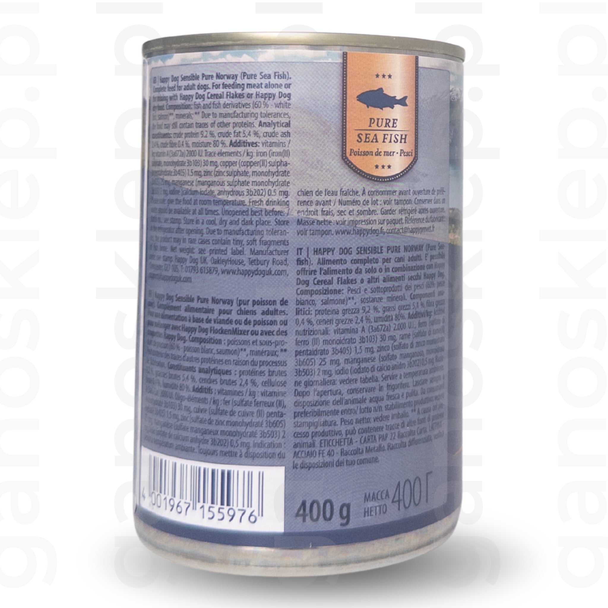 Happy Dog Sensible Pure Norway mokra karma Łosoś (200g, 400g)