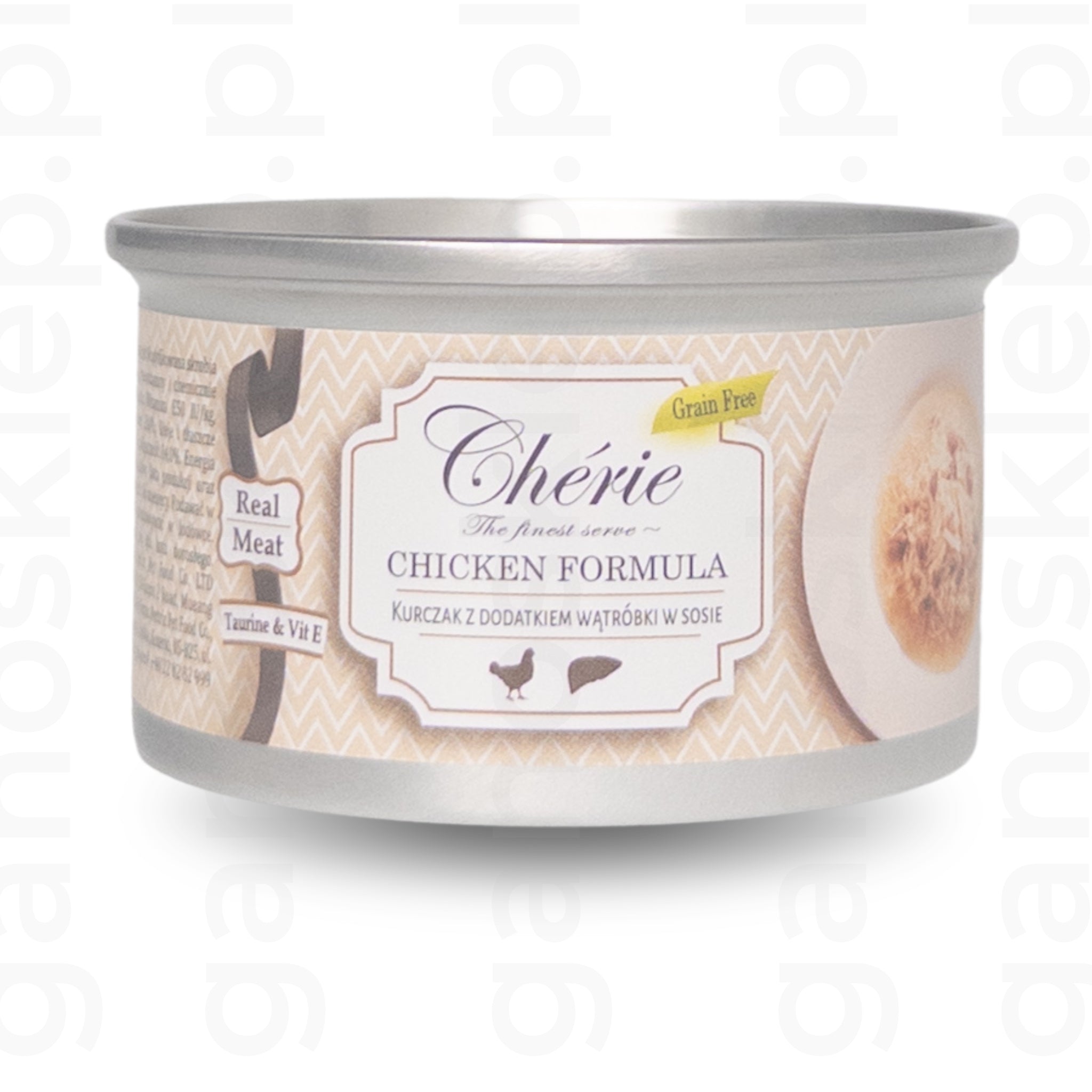 Cherie real meat Mieszanka kurczaka i wątroby (80g)
