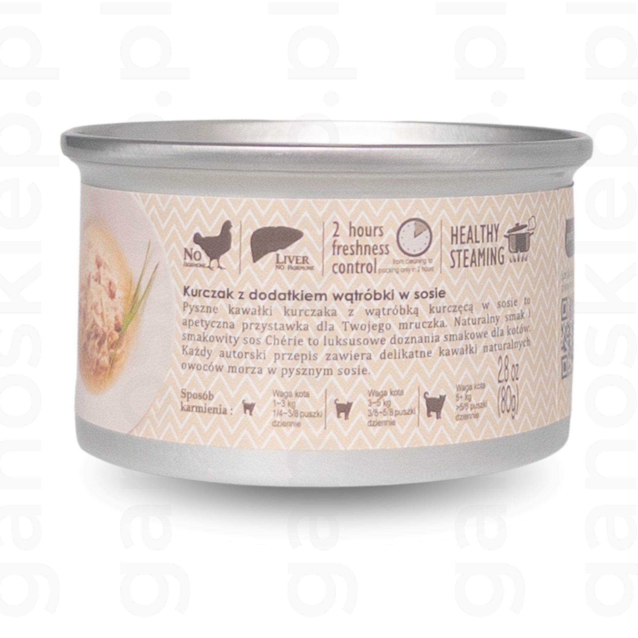 Cherie real meat Mieszanka kurczaka i wątroby (80g)
