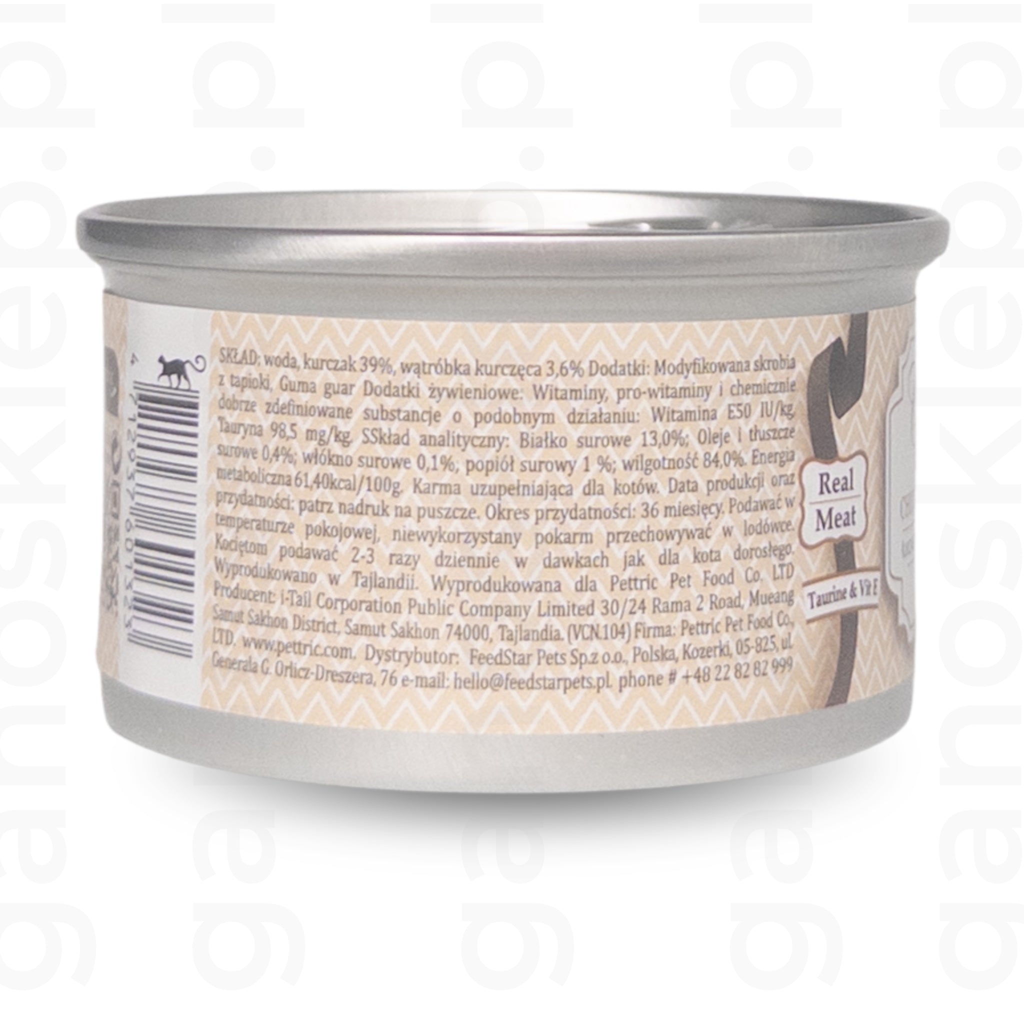 Cherie real meat Mieszanka kurczaka i wątroby (80g)