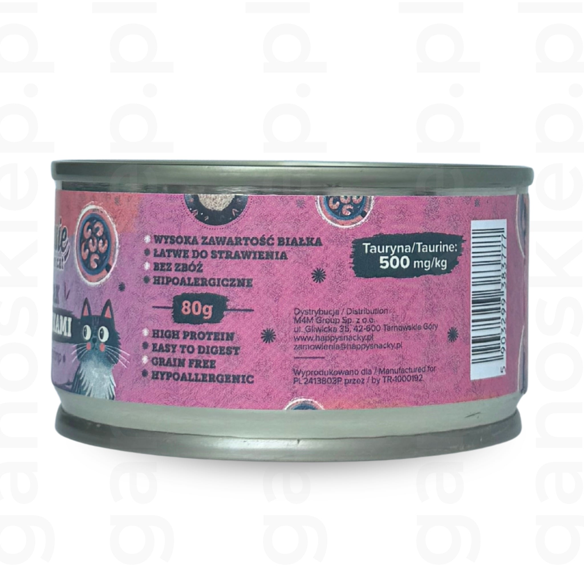 ŁAPSIE mokra karma kurczak z krewetkami w bulionie (80g)