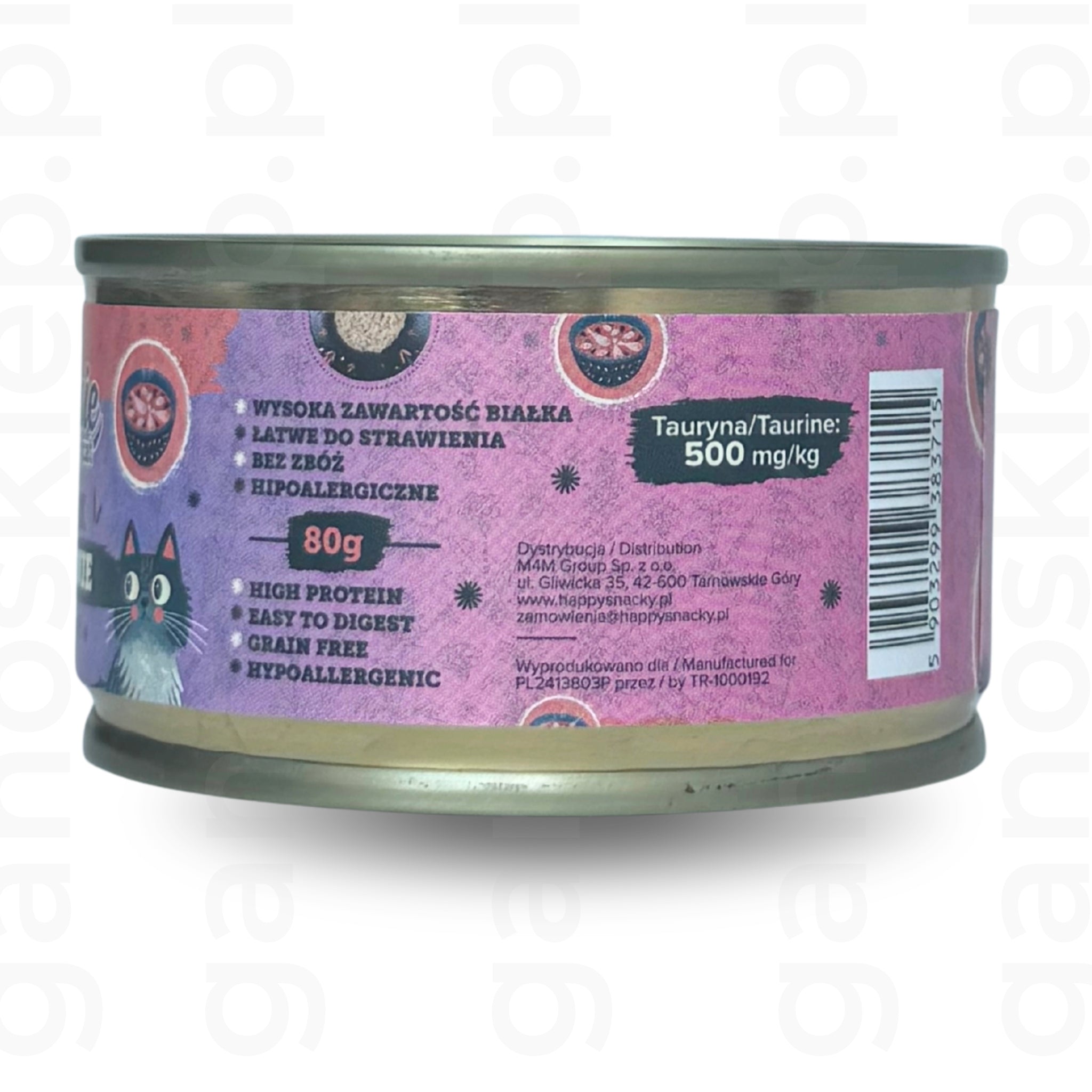 ŁAPSIE mokra karma dla kota Kurczak w bulionie (80g)