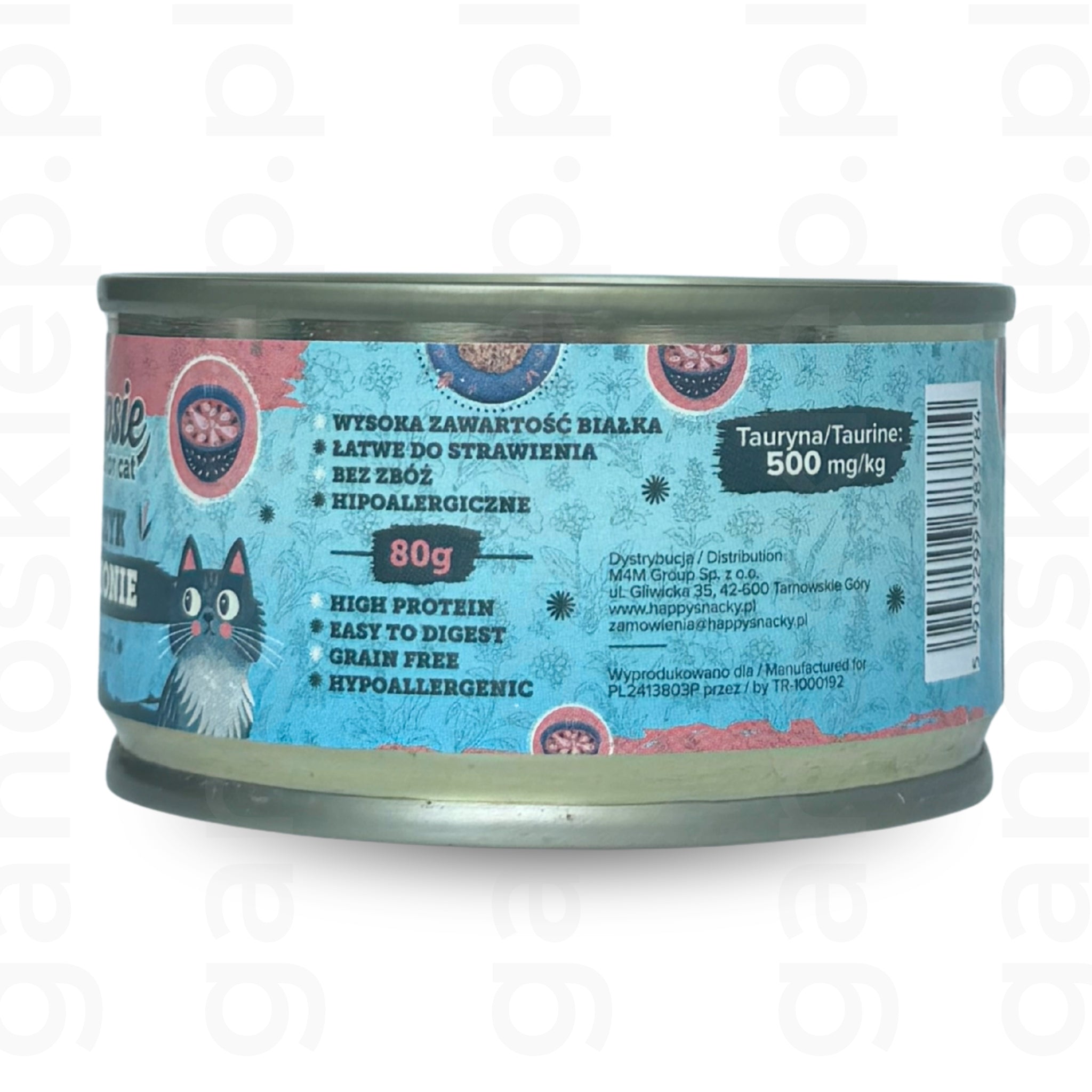 ŁAPSIE mokra karma dla kota Tuńczyk w bulionie (80g)