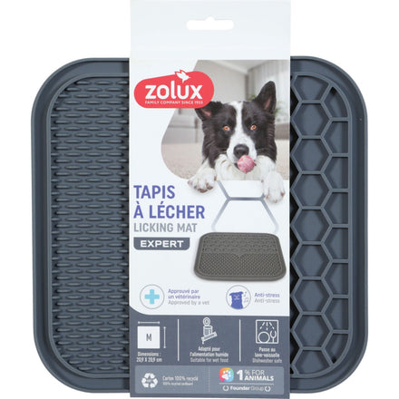 Zolux Silikonowa mata do lizania dla psa – szara (M,L)