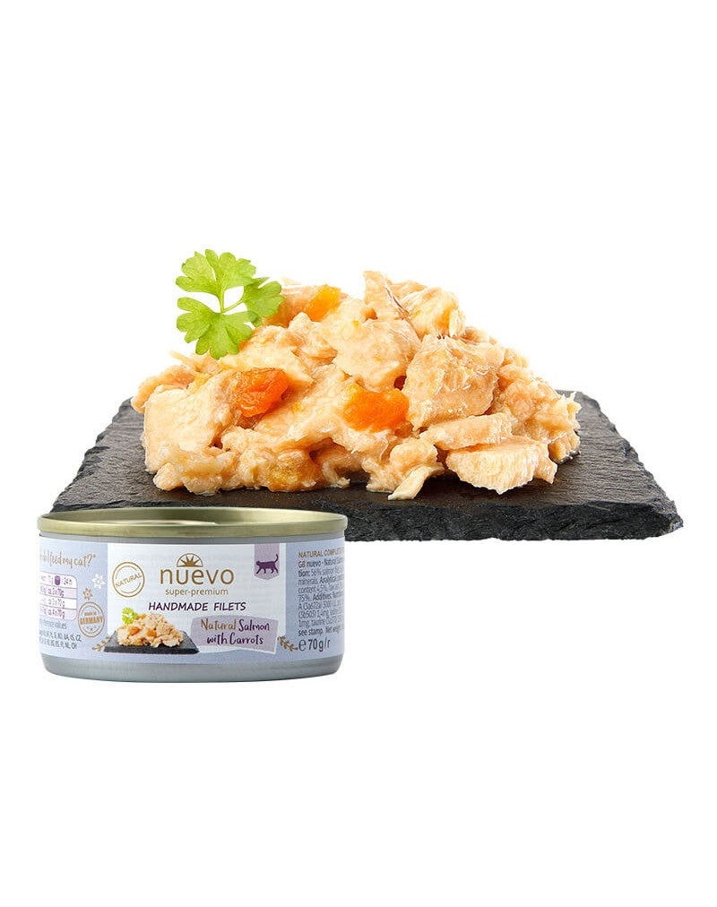 NUEVO Handmade Łosoś z marchewką (70g)