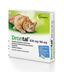 Drontal dla kotów (2 tabletki)