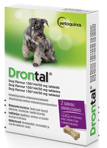 Drontal dog flavour (2 tabletki)