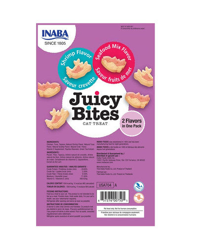 INABA Juicy Bites Krewetki & Owoce Morza (33,9g)