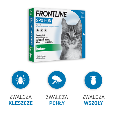 Frontline Spot on (3pipety x 0,5 ml)
