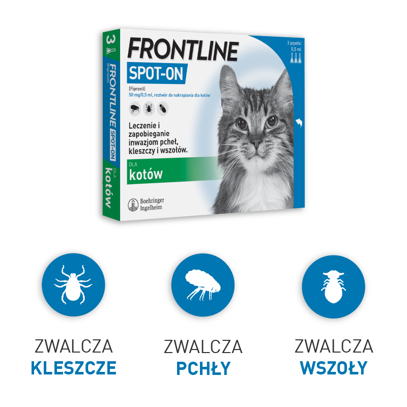 Frontline Spot on (3pipety x 0,5 ml)