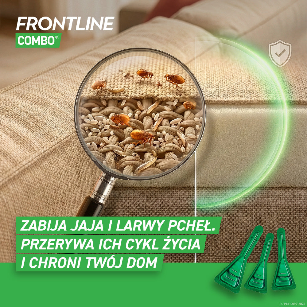Frontline Combo Spot-on dla kotów (3 pipety x 0,5ml)