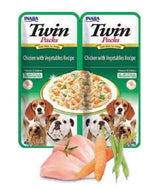 Inaba Twin Packs – kurczak i warzywa w bulionie z kurczaka (2x40g)