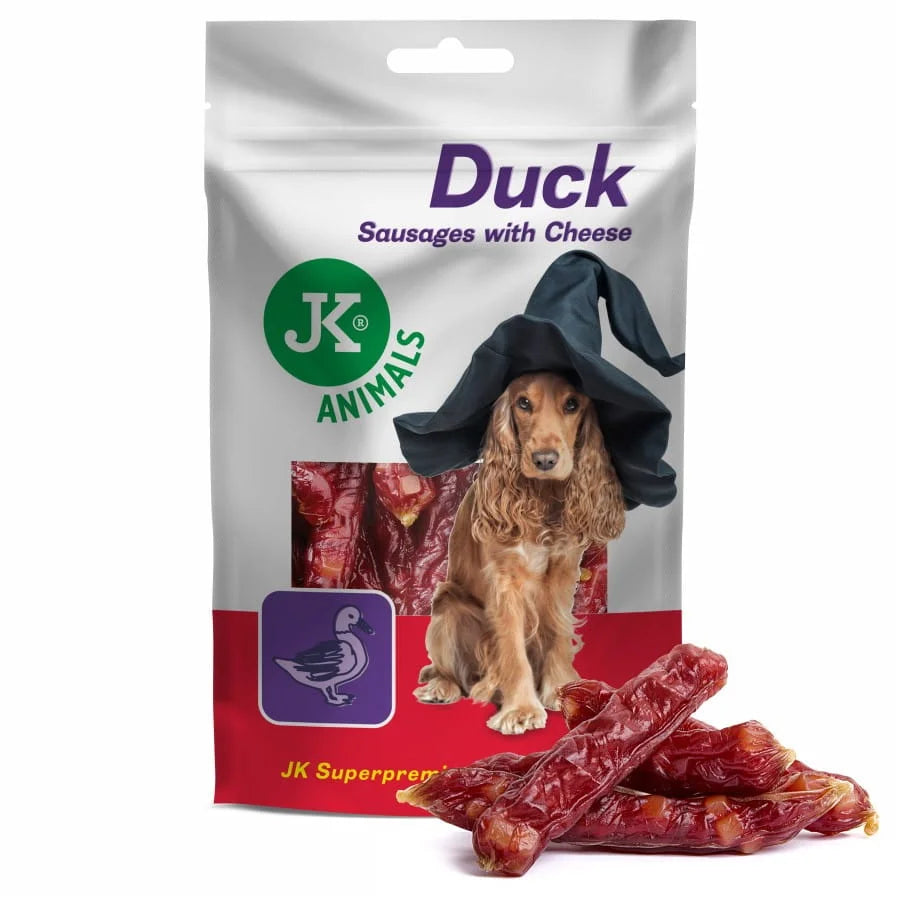 JK ANIMALS Duck Meat Snack – kiełbaski z kaczki (80g)