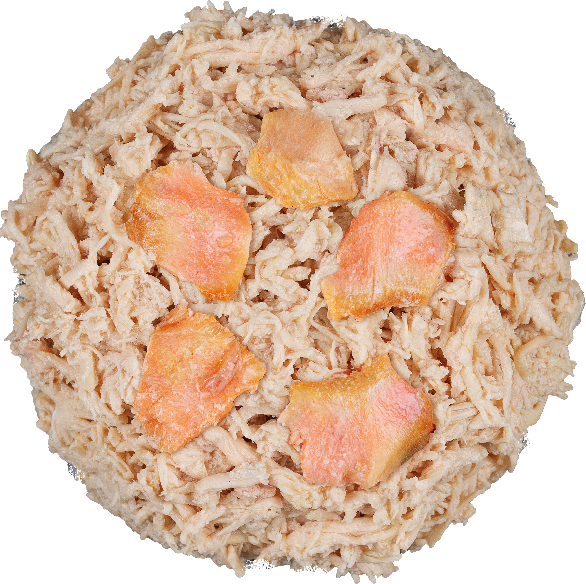 Kurczak z łososiem w bulionie (80g)