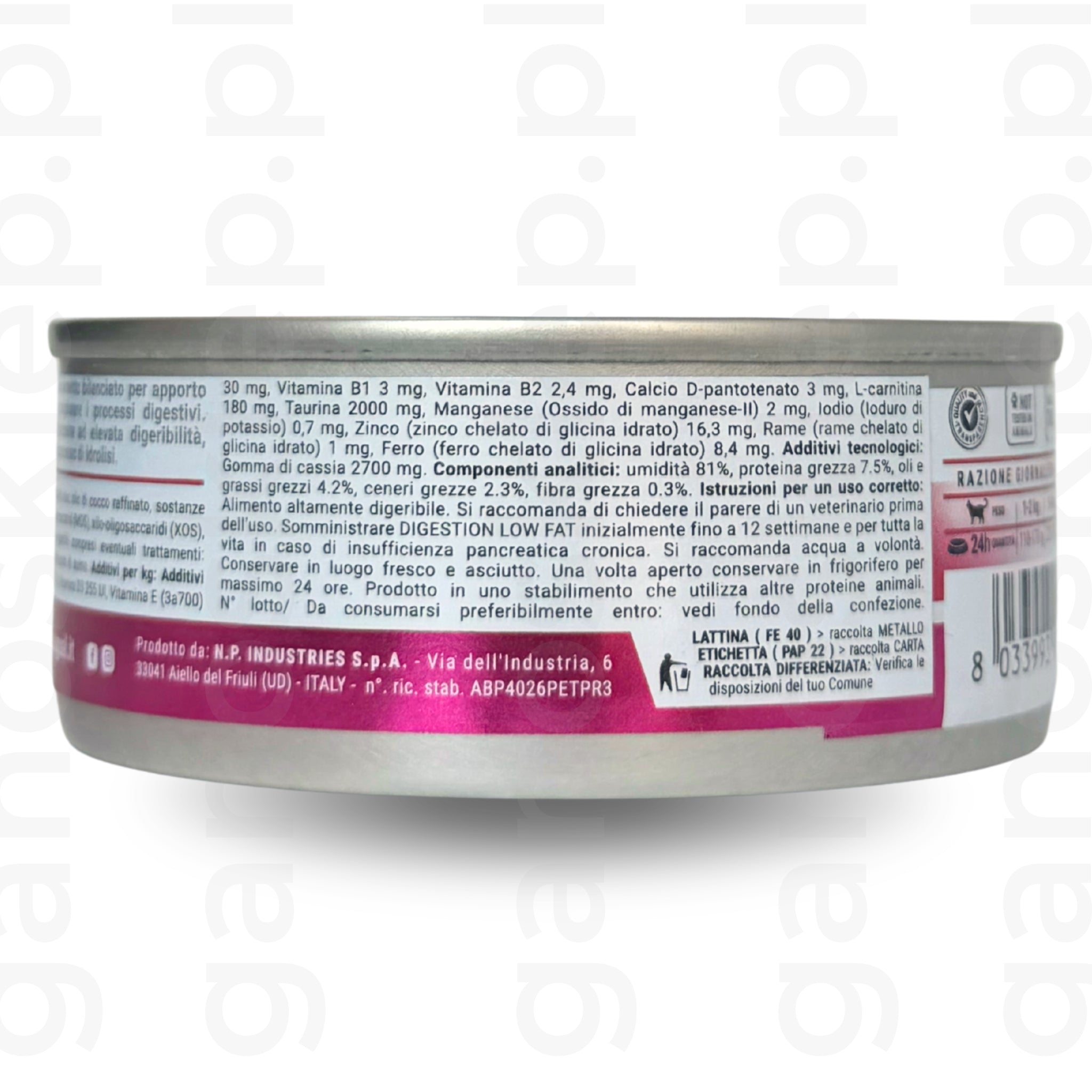 DISUGUAL CAT Digestion (low fat) Wieprzowina (85g)