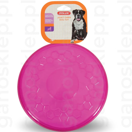 ZOLUX Zabawka dla psa frisbee TPR POP – różowa (23cm)