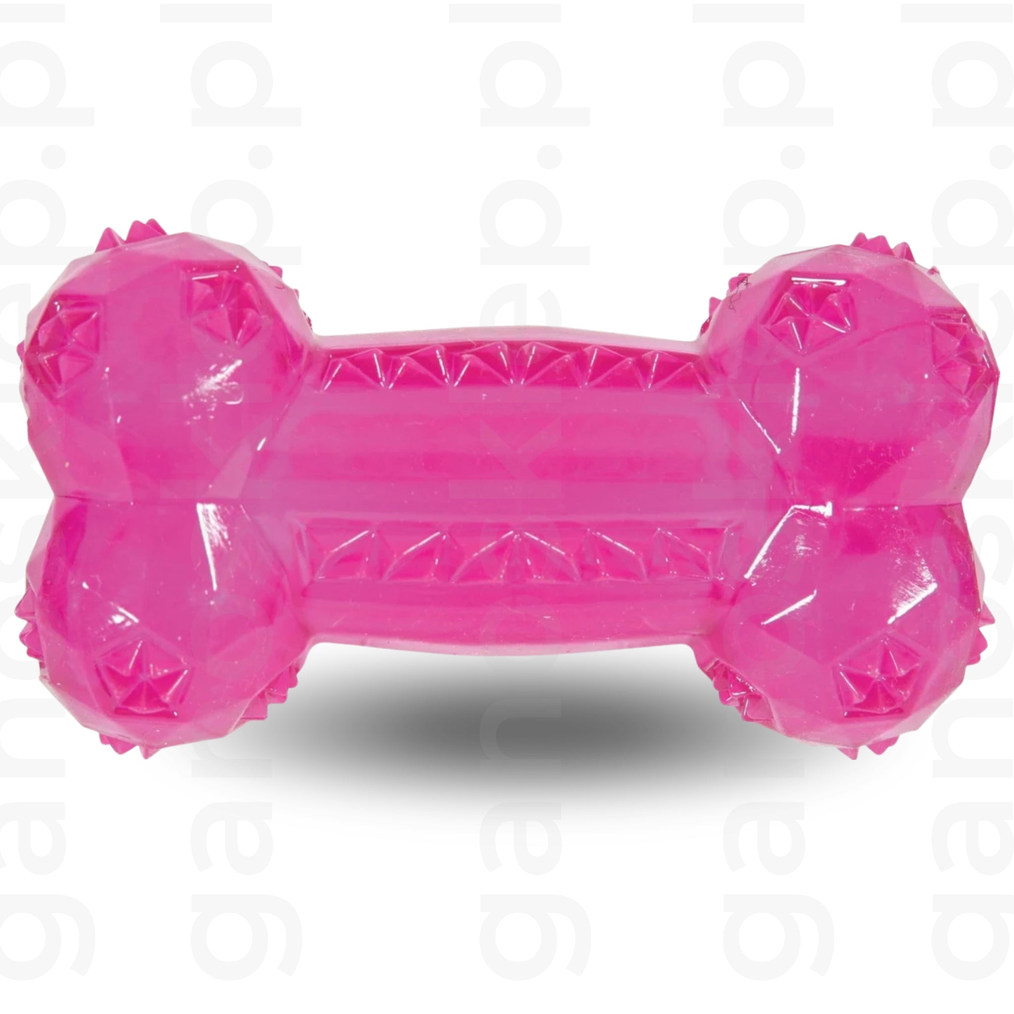 ZOLUX Zabawka dla psa kość TPR POP – różowa (12cm, 14cm)