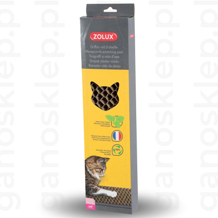 ZOLUX Drapka dla kota kartonowa Plaster miodu z kocimiętką
