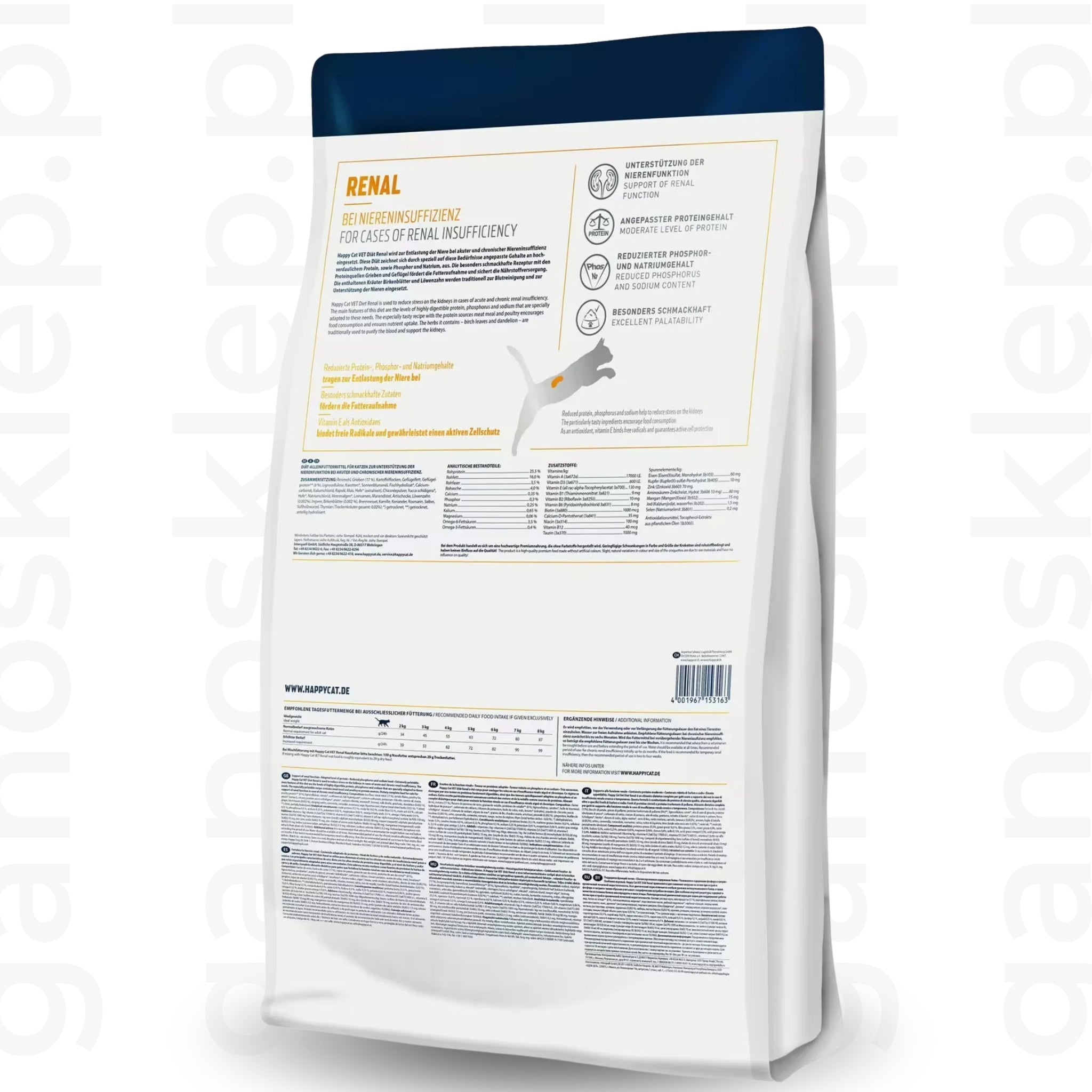 Happy Cat VET Diät Renal trocken suszona (1kg)