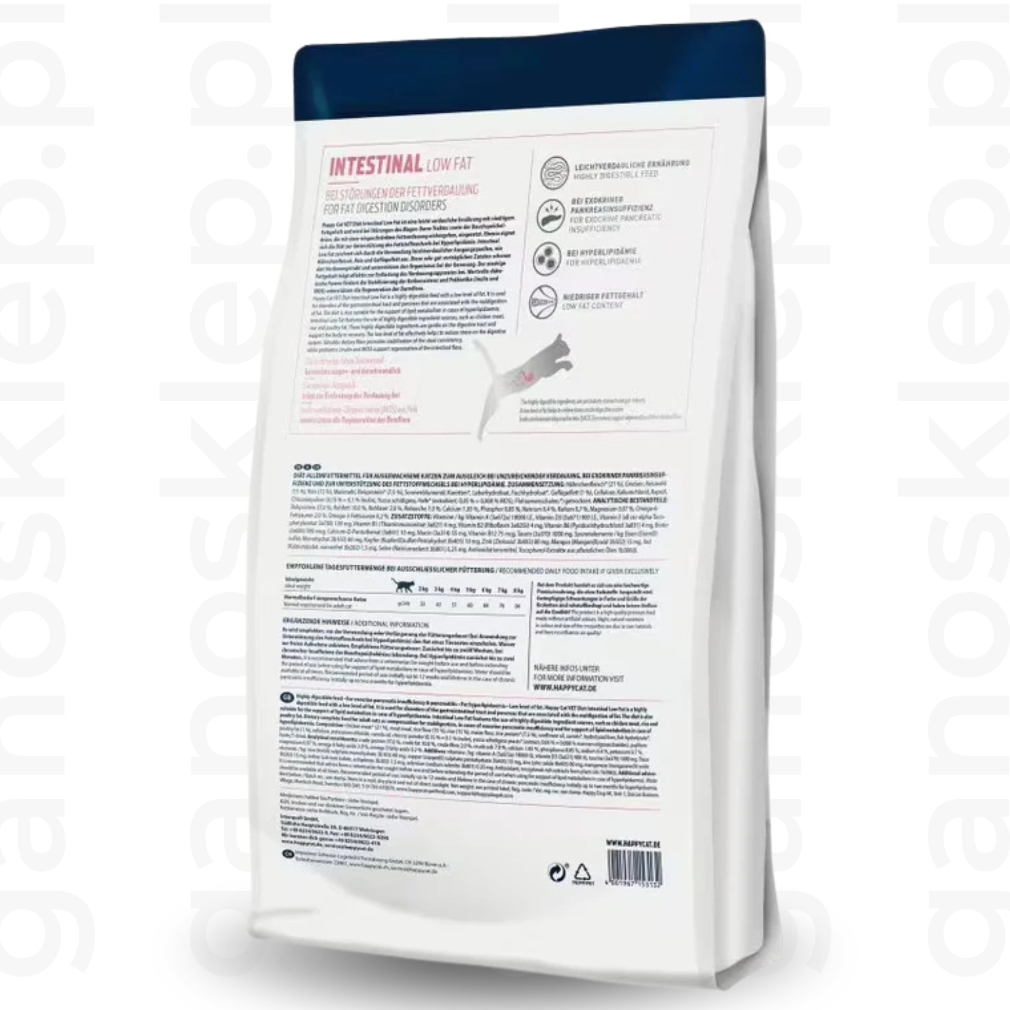 Happy Cat VET Diät Intestinal Low Fat trocken sucha (1kg)