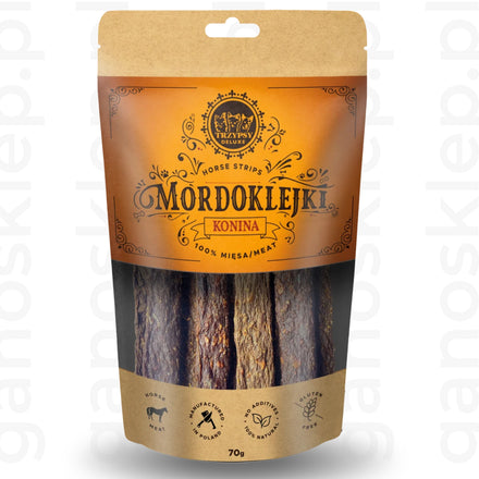 Trzypsy Mordoklejki z koniny (70g)