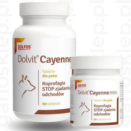 Dolvit Cayenne – STOP zjadaniu odchodów (90 tabletek)
