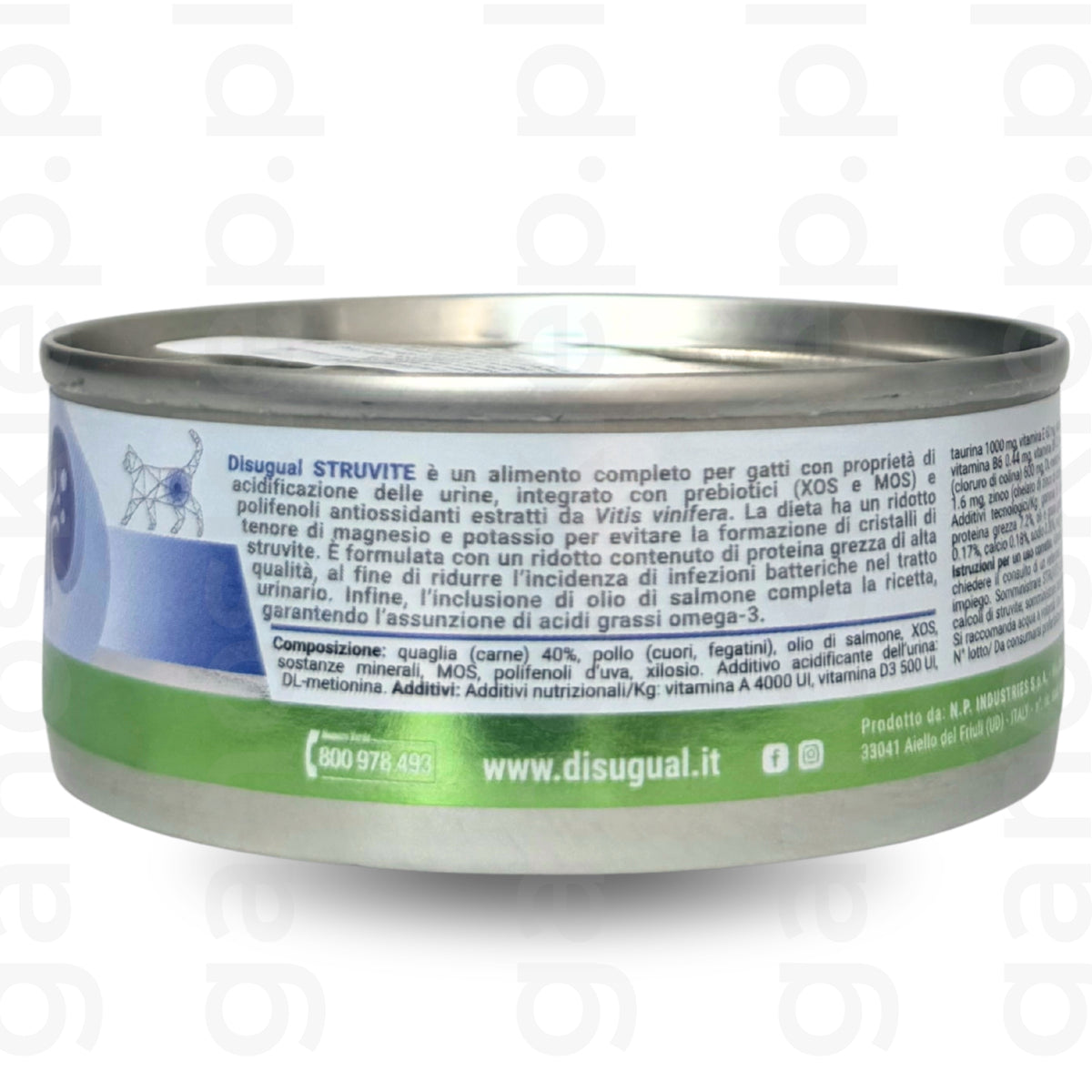 DISUGUAL CAT Struvite Przepiórka (85g)mokra karma dla kota