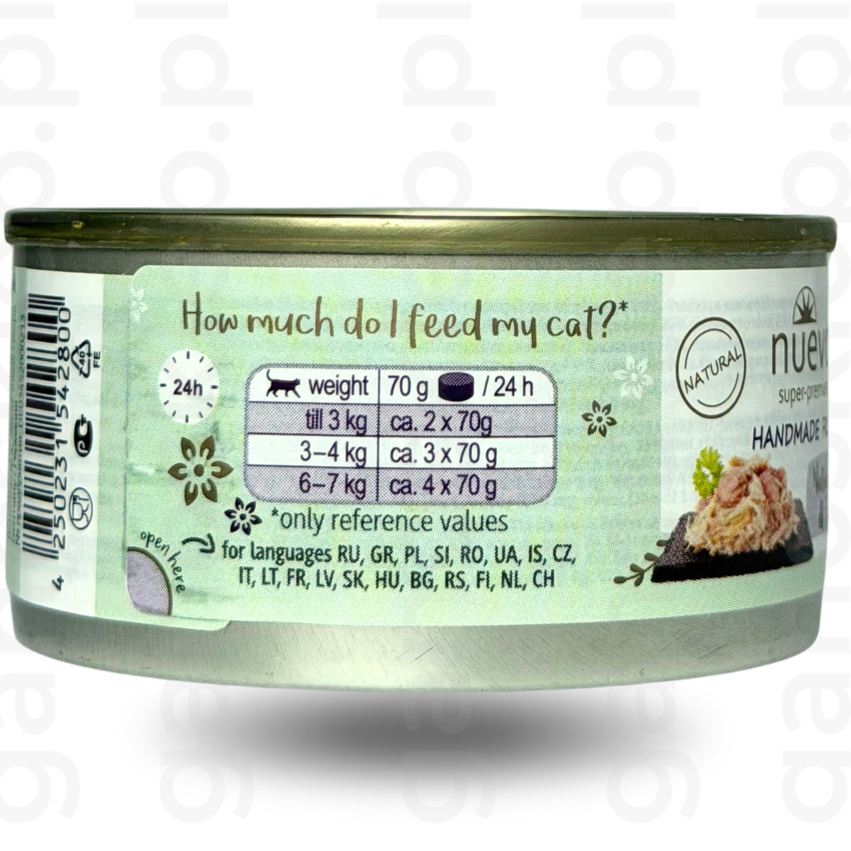 NUEVO Handmade filet z Kurczaka i Tuńczyka (70g) mokra karma dla kota