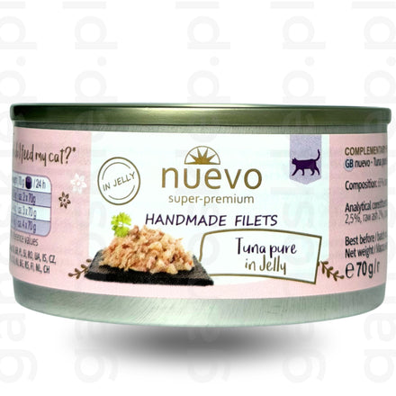 NUEVO Handmade filet Tuńczyka w galarecie (70g) mokra karma dla kota