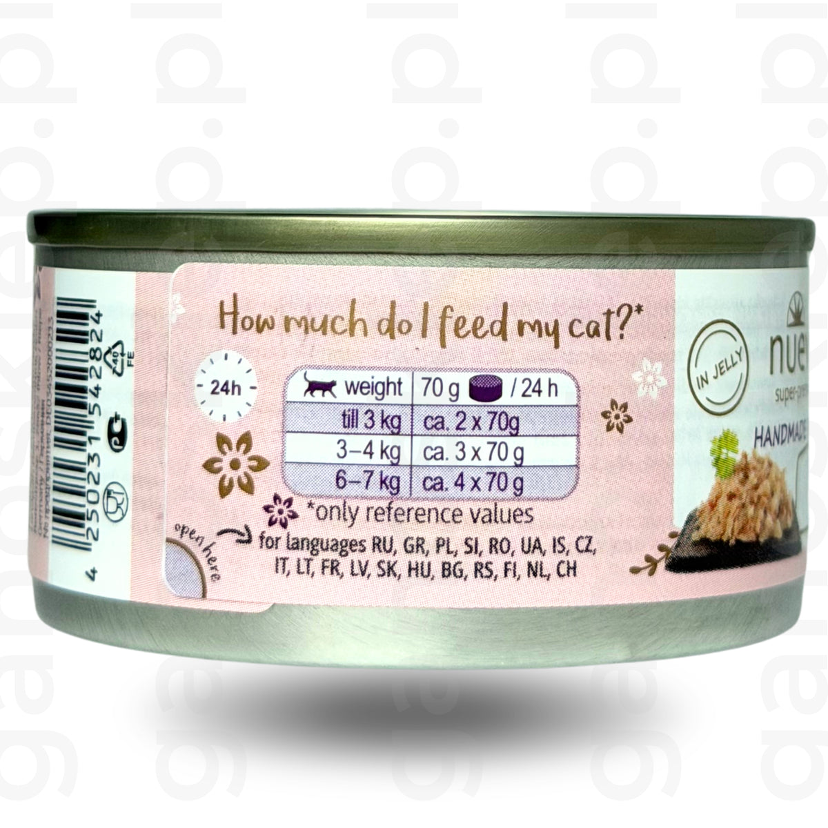 NUEVO Handmade filet Tuńczyka w galarecie (70g) mokra karma dla kota