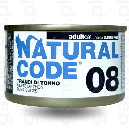 NATURAL CODE Cat 08 – kawałki tuńczyka (85g)