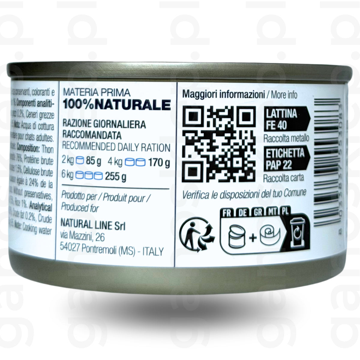 NATURAL CODE 08 – kawałki tuńczyka (85g)  mokra karma dla kota