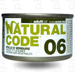 NATURAL CODE 06 – kurczak i warzywa (85g)  mokra karma dla kota