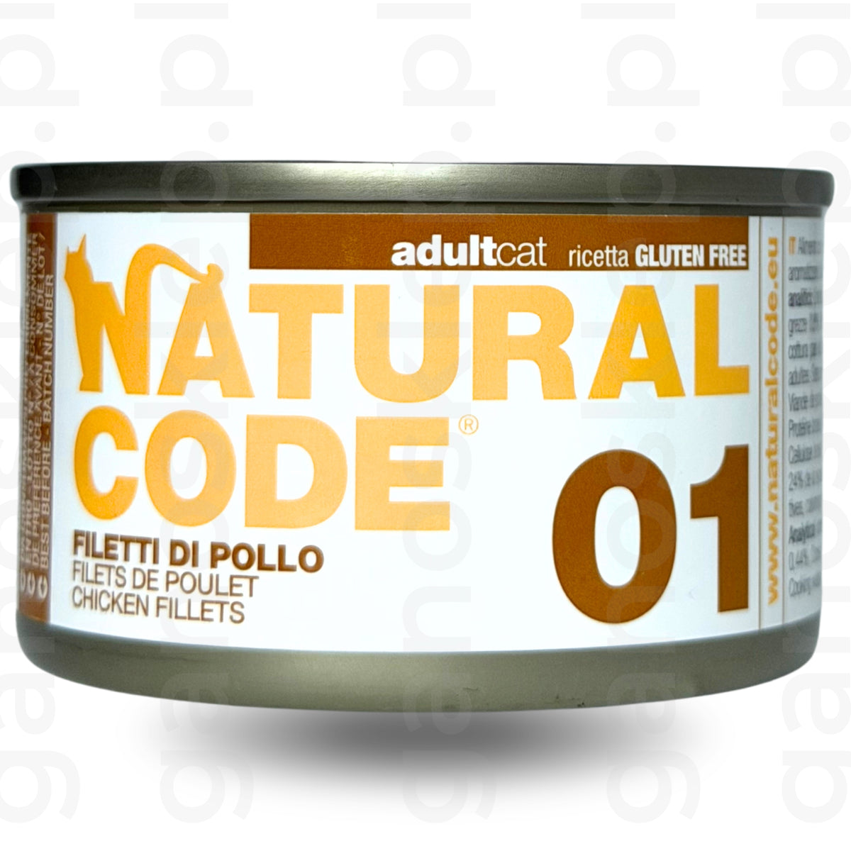NATURAL CODE 01 – filet z kurczaka (85g)  mokra karma dla kota