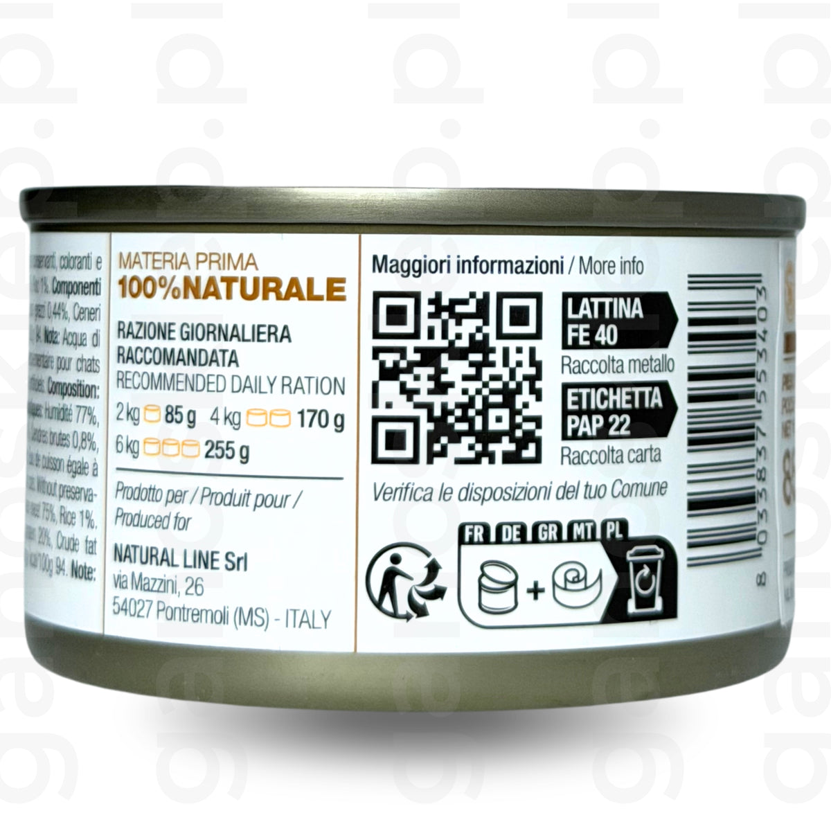 NATURAL CODE 01 – filet z kurczaka (85g)  mokra karma dla kota