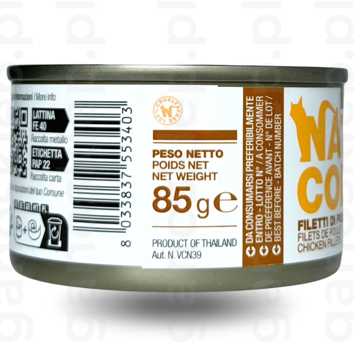 NATURAL CODE 01 – filet z kurczaka (85g)  mokra karma dla kota