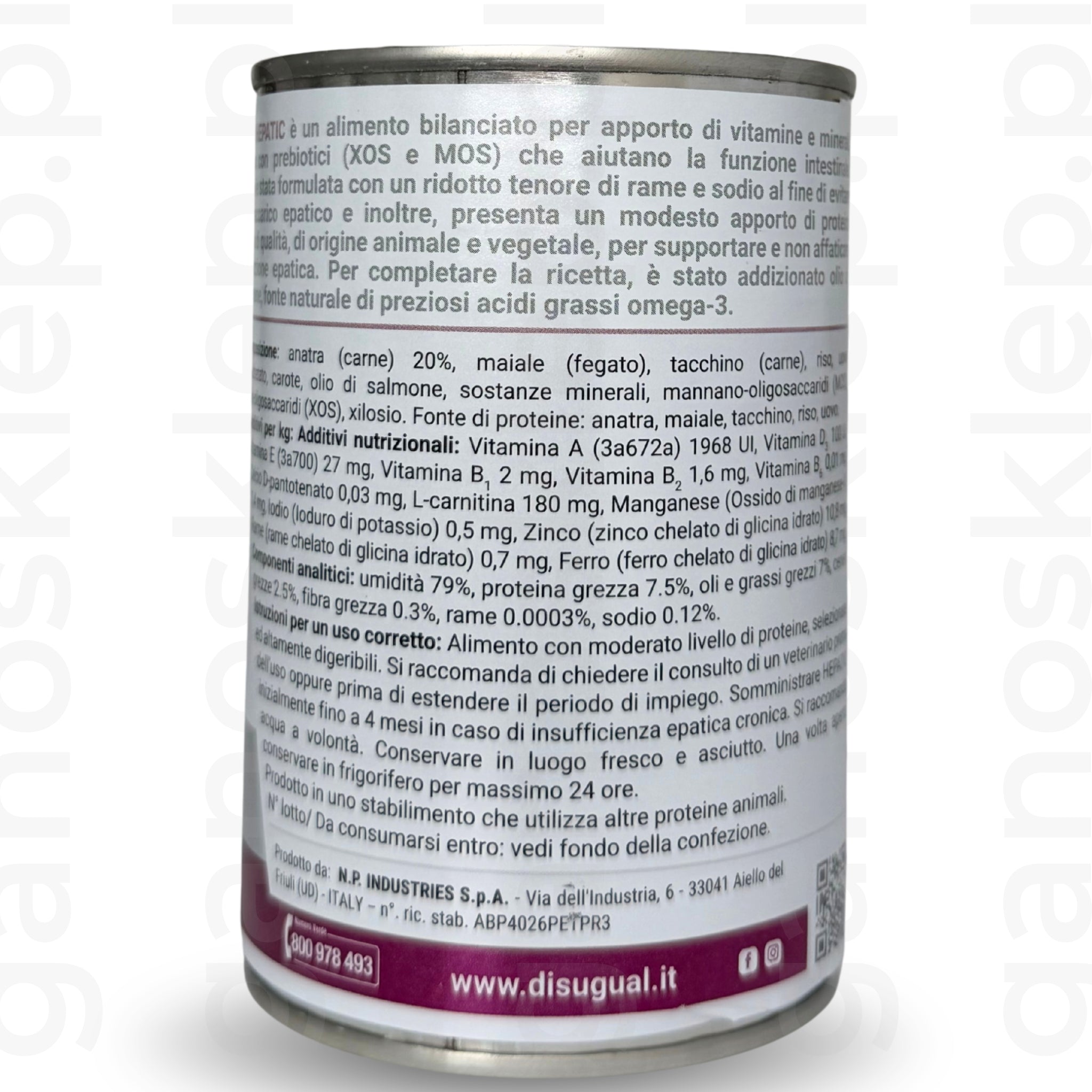 DISUGUAL Hepatic – Kaczka (400g)