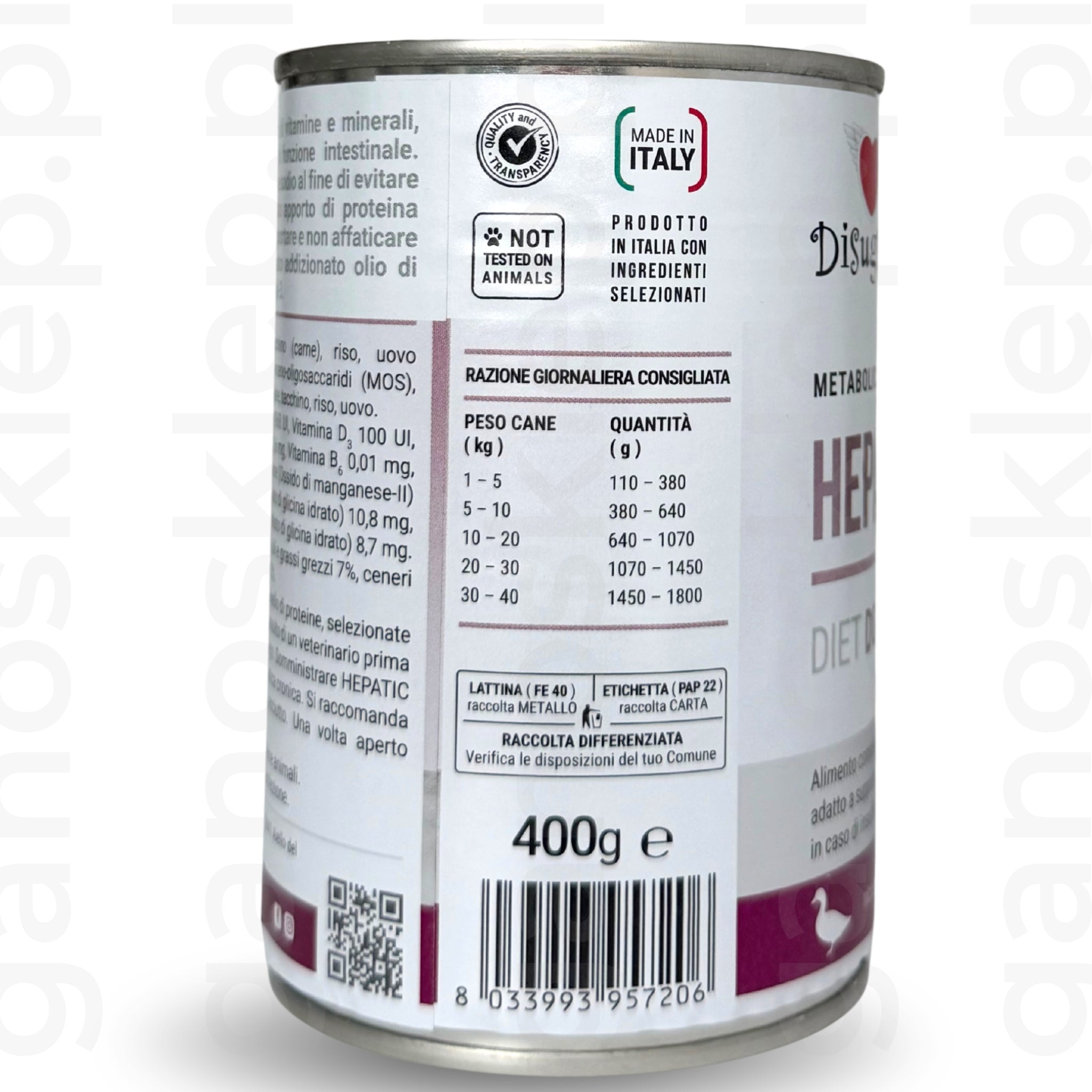 DISUGUAL Hepatic – Kaczka (400g)