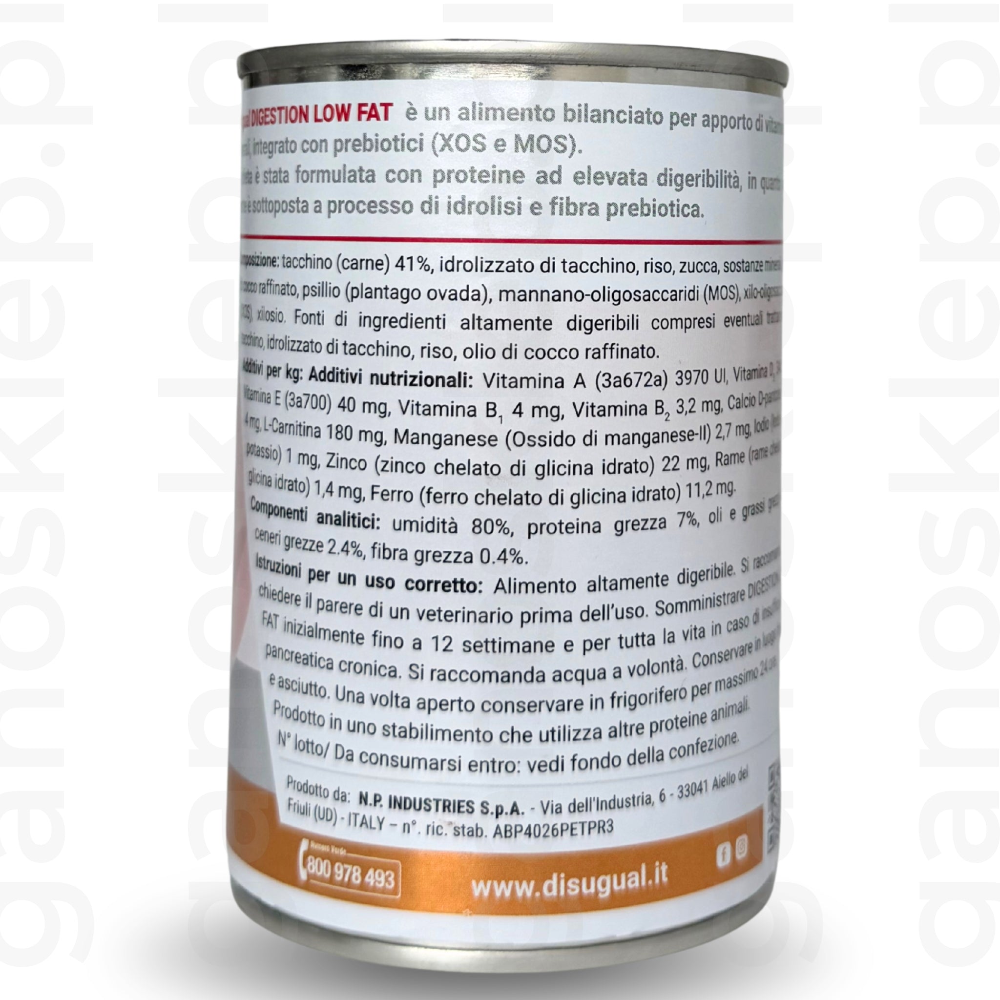 DISUGUAL Digestion Low Fat – Indyk (400g)