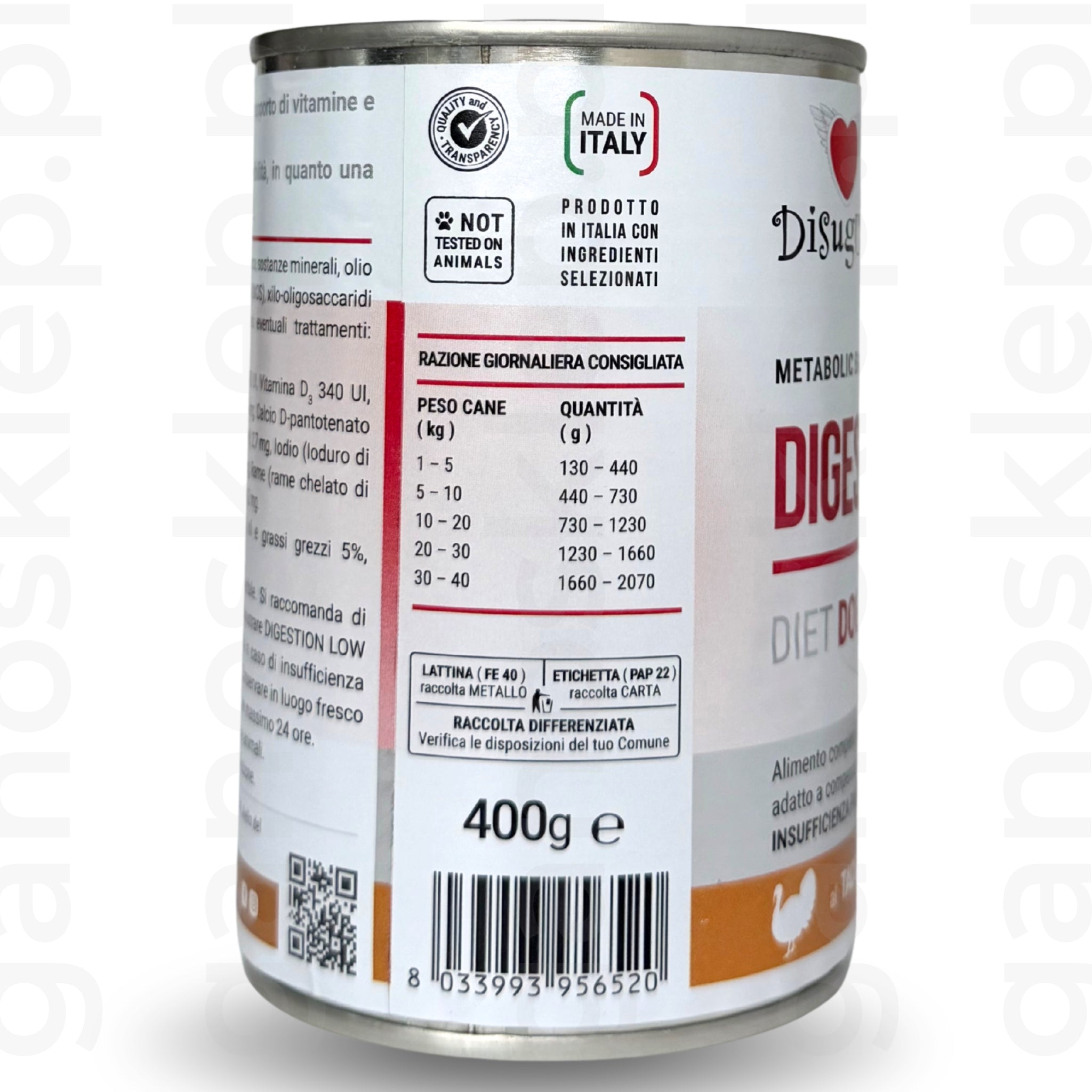 DISUGUAL Digestion Low Fat – Indyk (400g)
