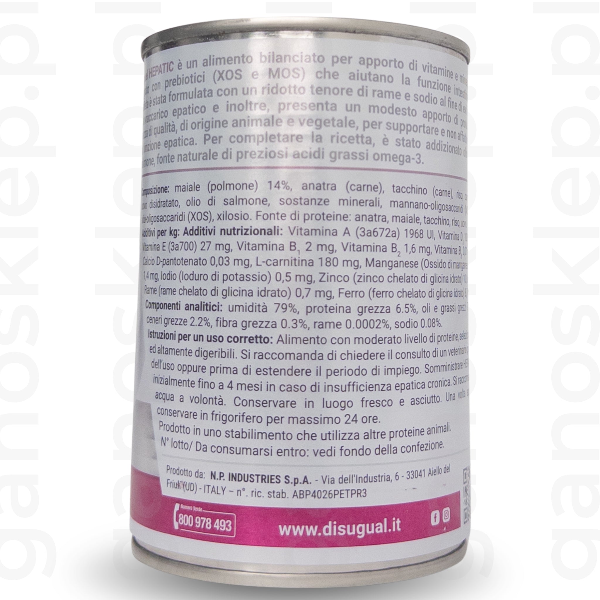 DISUGUAL Hepatic – Wieprzowina (400g)